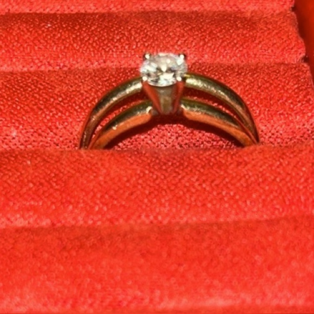 Diamond Supply Co Gold Engagement Ring 💍 😍 - Picture 2 of 6